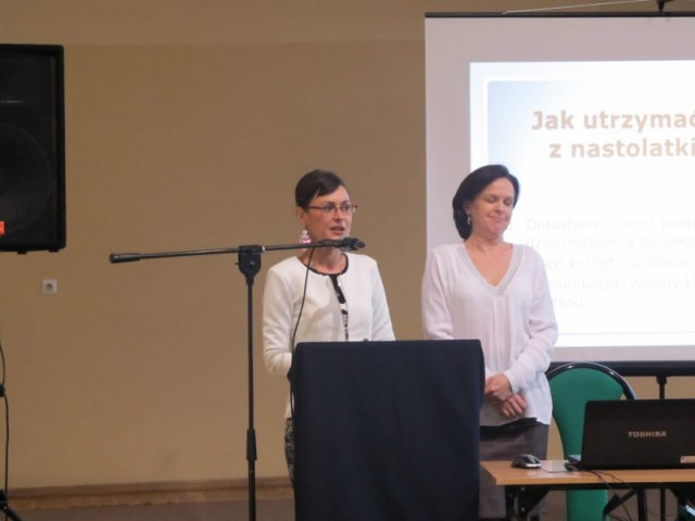 Spotkanie z Rodzicami uczniów klas pierwszych i drugich